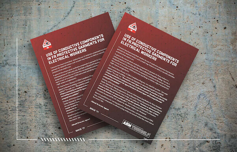 USE OF CONDUCTIVE COMPONENTS IN FR PROTECTIVE GARMENTS FOR ...