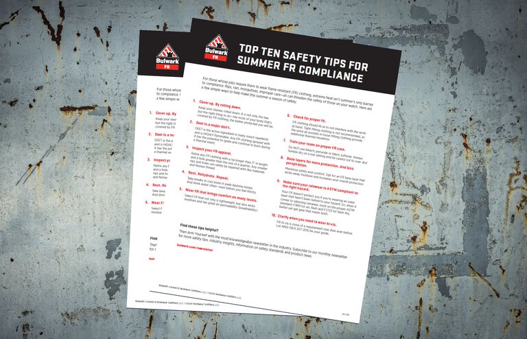 Top 10 Safety Tips for Summer FR Compliance