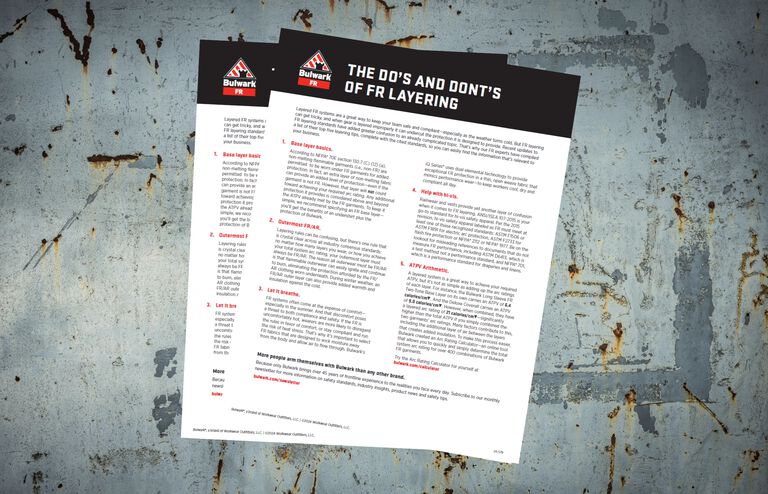 The Do’s and Don’ts of FR Layering