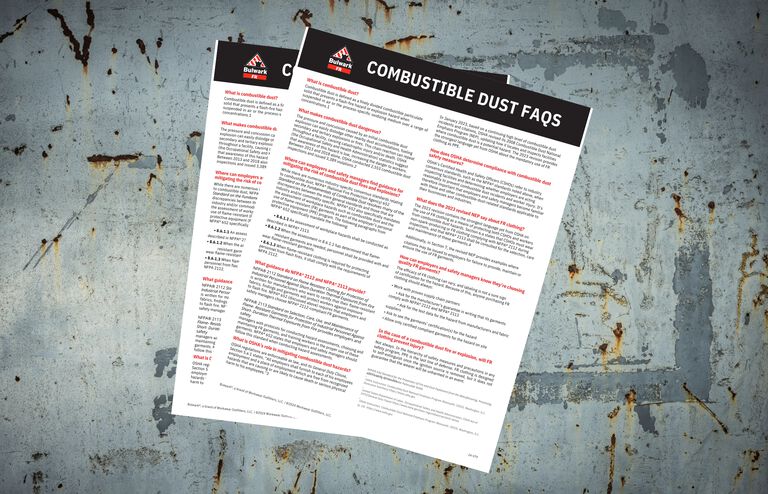 Combustible Dust FAQs