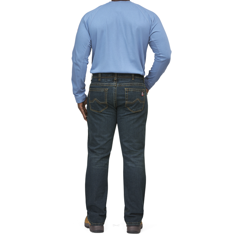 iQ Series® Comfort Knit Men's FR Long Sleeve T-Shirt image number 5