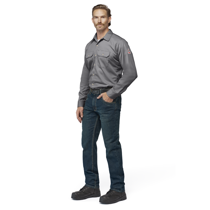 Men's Midweight Excel FR Work Shirt image number 4