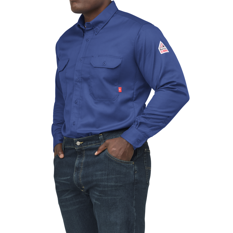 iQ Series&reg; Men's Midweight Comfort Woven Shirt image number 2