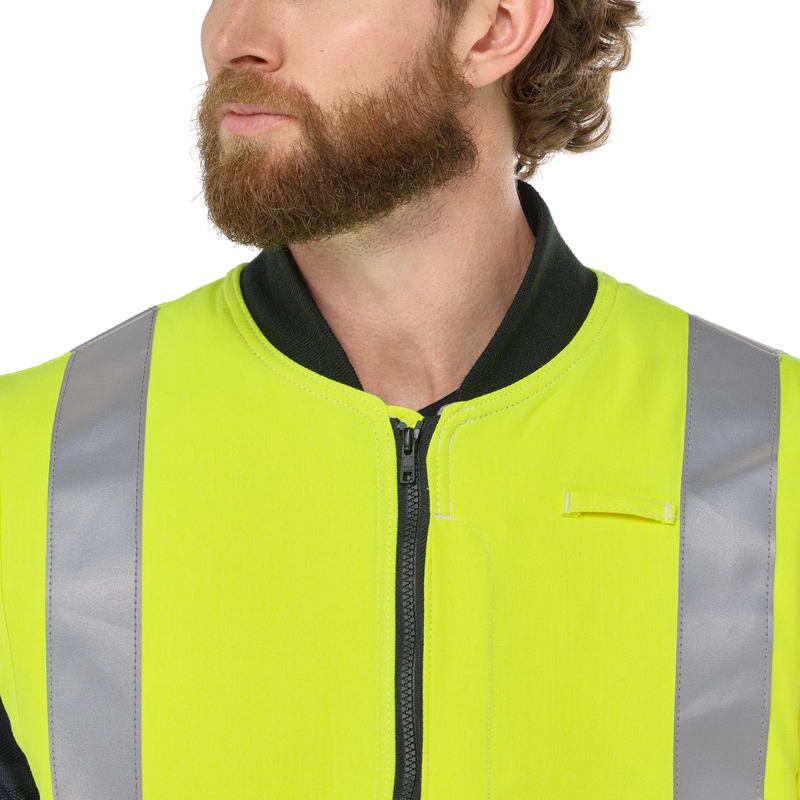 Men's FR Hi-Visibility Insulated Vest image number 7