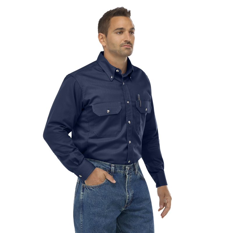 Men's Midweight FR Dress Uniform Shirt image number 2