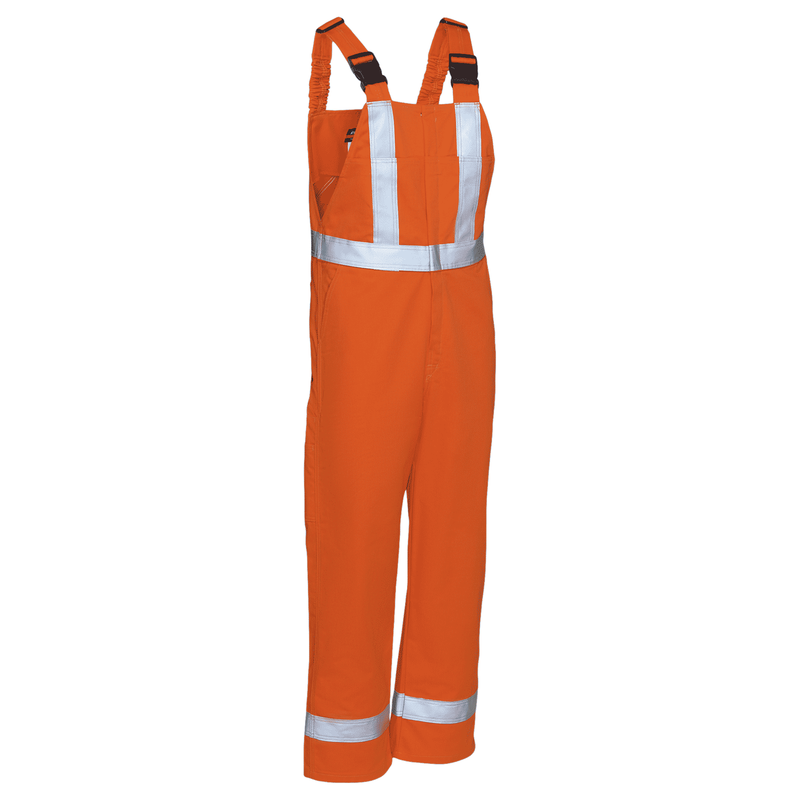 Men's Unlined Bib Overall with Reflective Trim image number 2