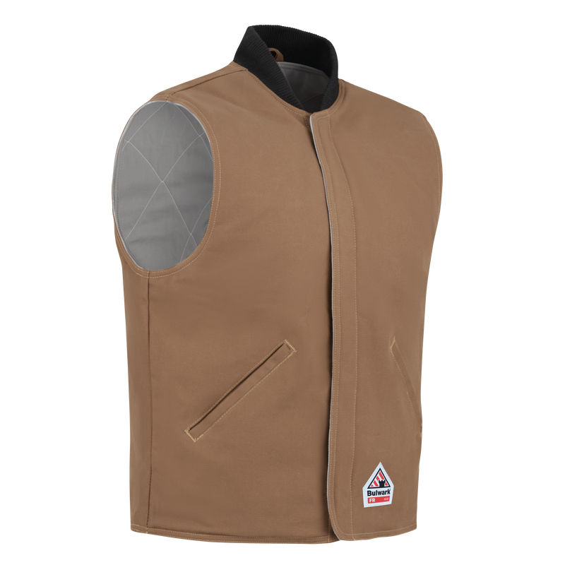 Brown Duck Vest Jacket Liner image number 2