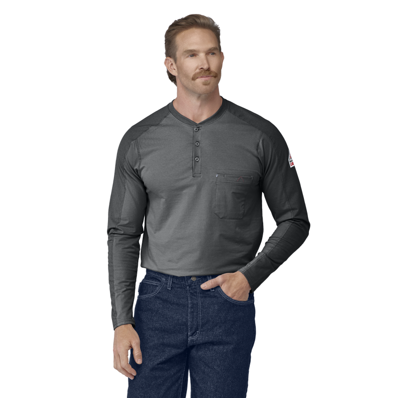 Men's Flex Knit Henley image number 0
