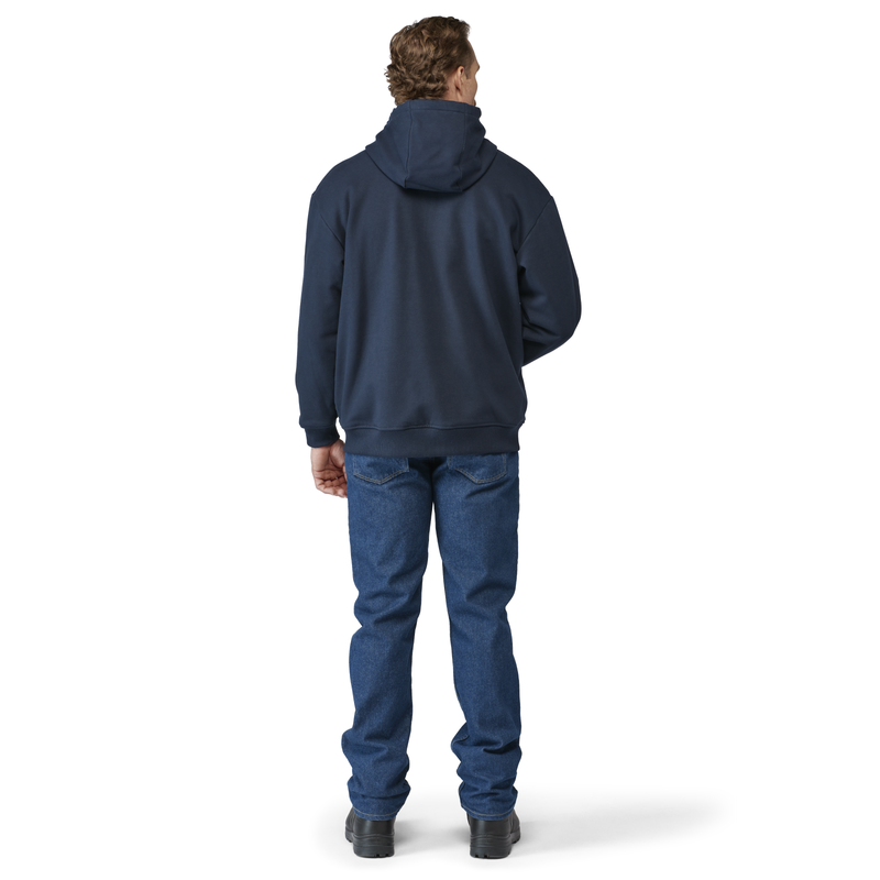 Men's Thermal Lined Zip-Front Hooded Sweatshirt image number 3