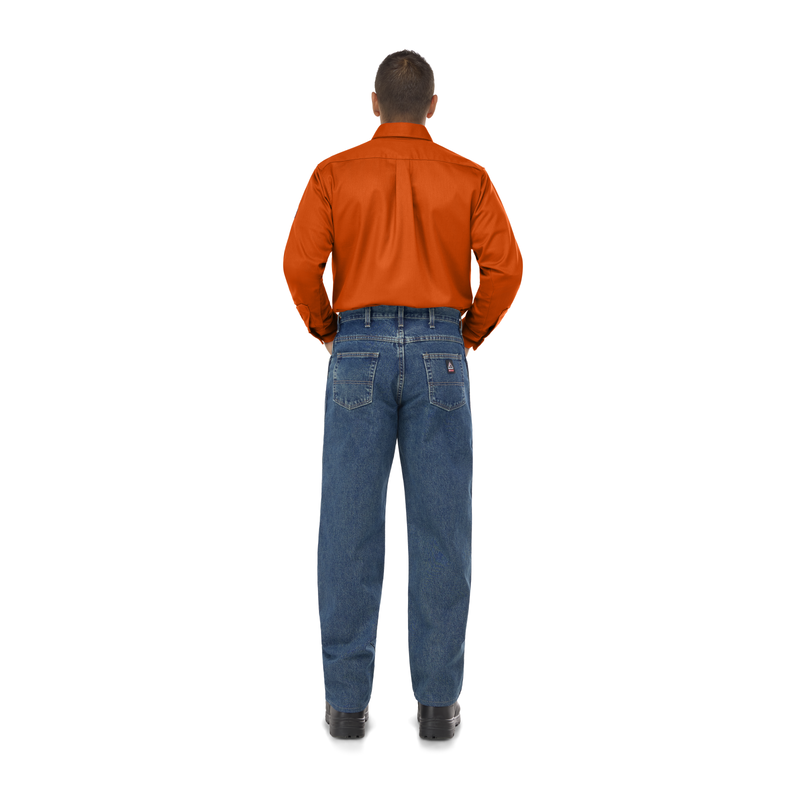 Men's Midweight FR Dress Uniform Shirt image number 5