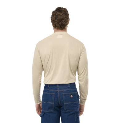 Men's Long Sleeve Lightweight Henley Shirt