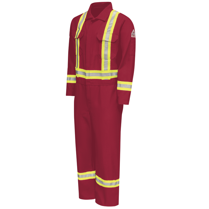 Men's Midweight Nomex FR Premium Coverall with CSA Compliant Reflective Trim image number 3