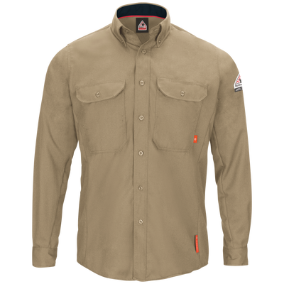 Men's iQ Series® Comfort Woven Long Sleeve Lightweight Shirt