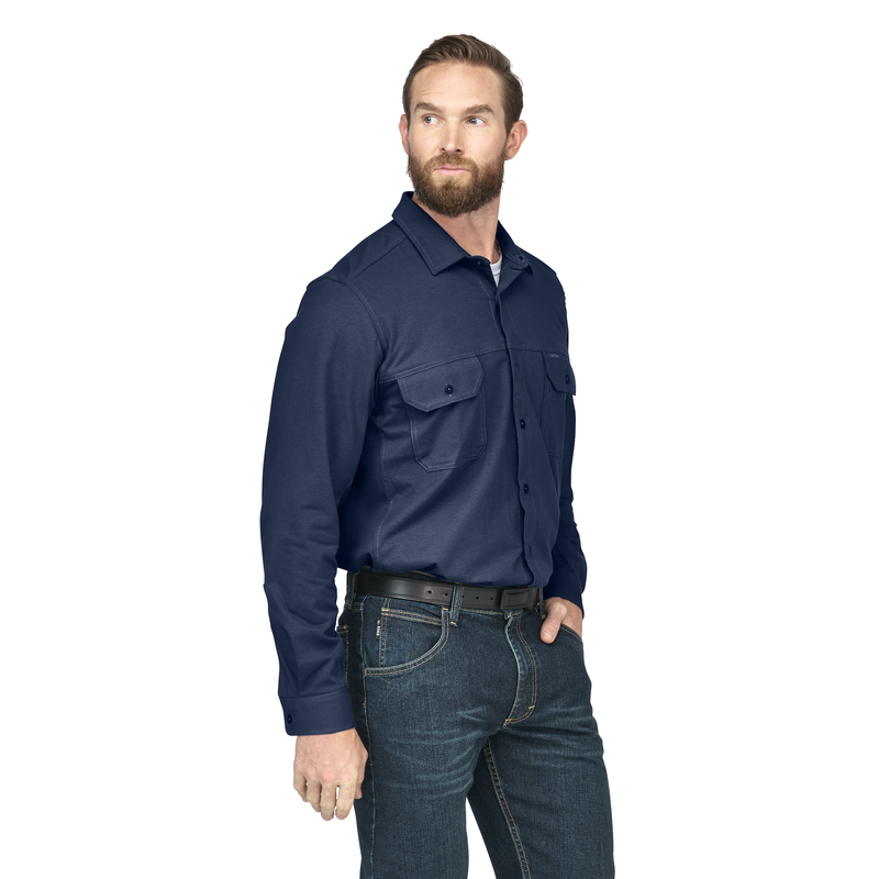 Bulwark FR Flex Knit Button Down Shirt image number 3