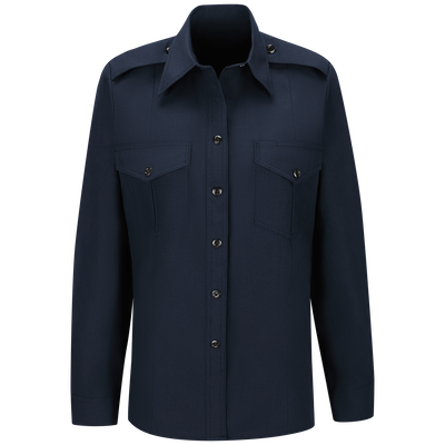 Women's Classic Long Sleeve Fire Chief Shirt