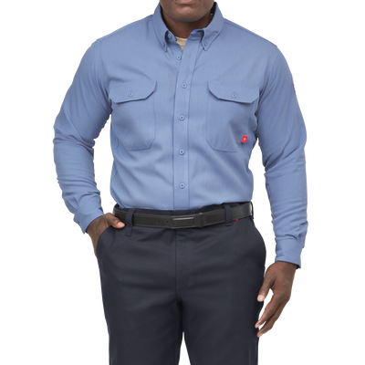 Men's iQ Series® Comfort Woven Long Sleeve Lightweight Shirt