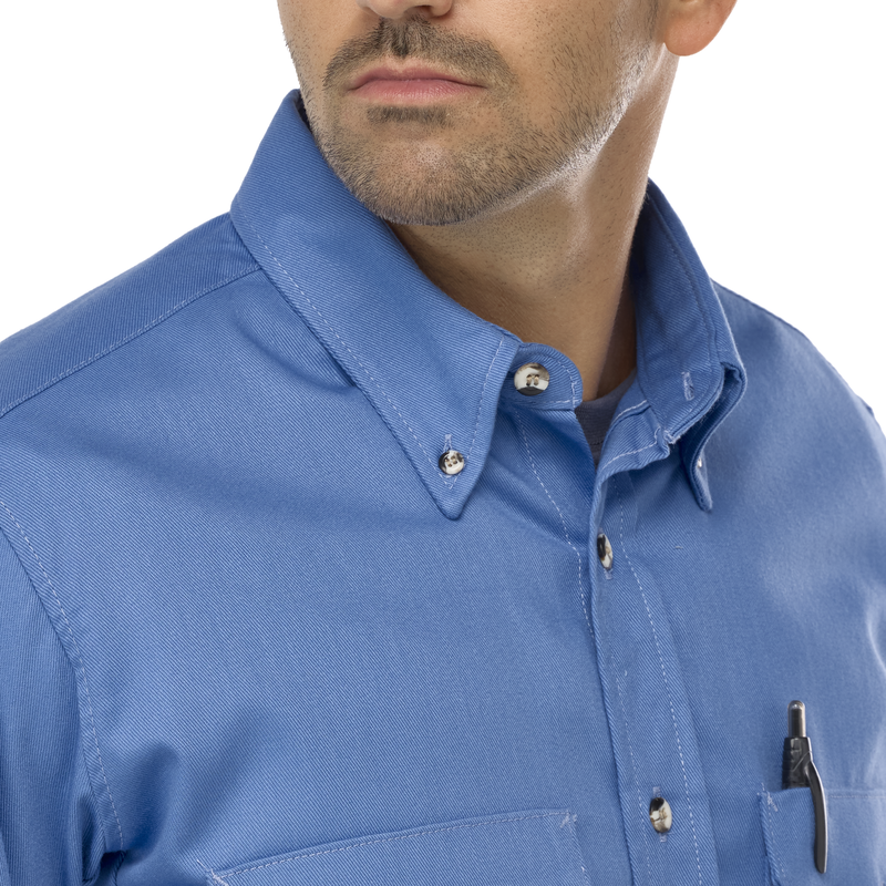 Men's Midweight FR Dress Uniform Shirt image number 10