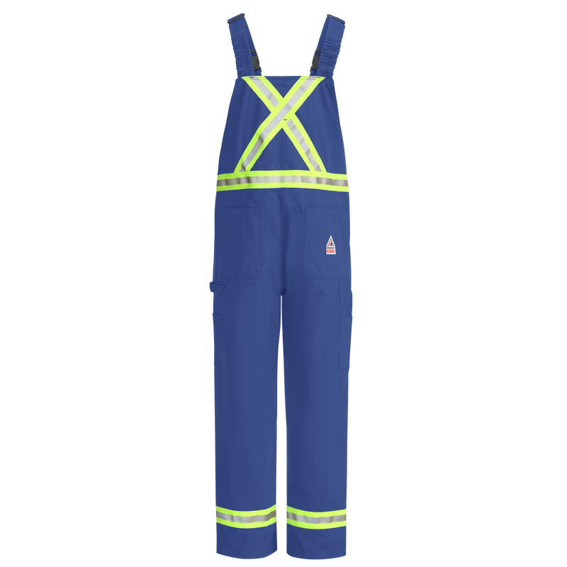 Men's Unlined Bib Overall with Reflective Trim image number 1