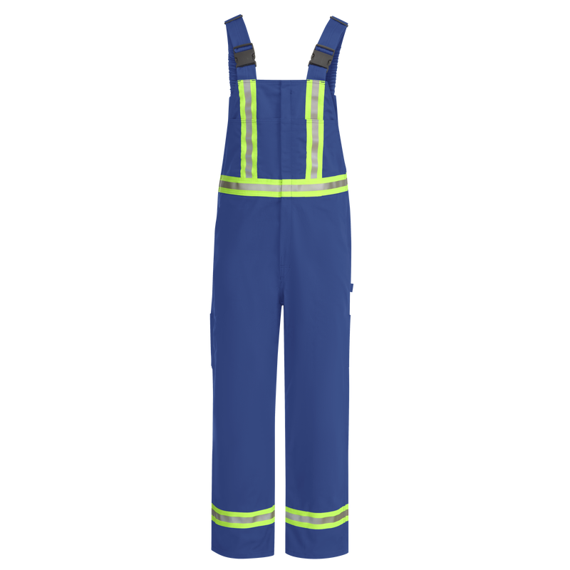 Men's Unlined Bib Overall with Reflective Trim image number 0
