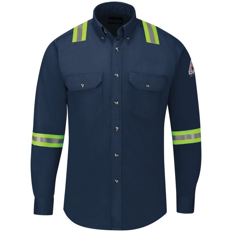 Men's Midweight FR Enhanced Visibility Shirt image number 0