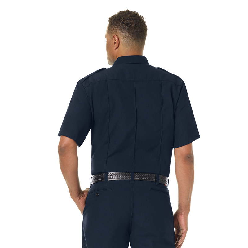 Men's Classic Short Sleeve Fire Officer Shirt image number 5