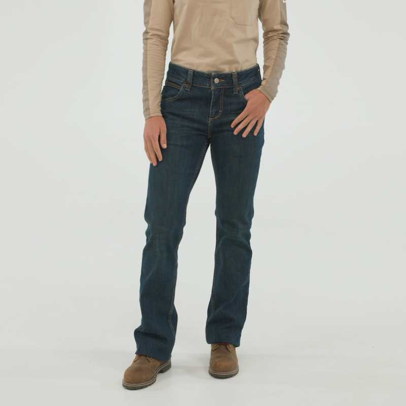 Women's Straight Fit Jean with Stretch image number 16