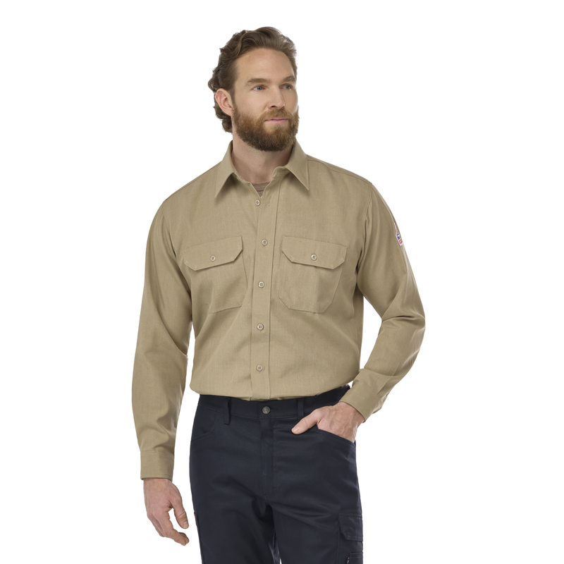 Men's Lightweight Nomex&reg; FR Uniform Shirt image number 0