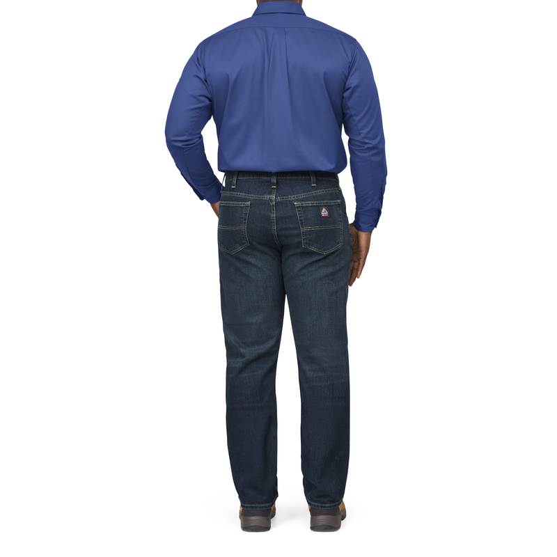 Men's Straight Fit Jean with Stretch Bulwark® FR