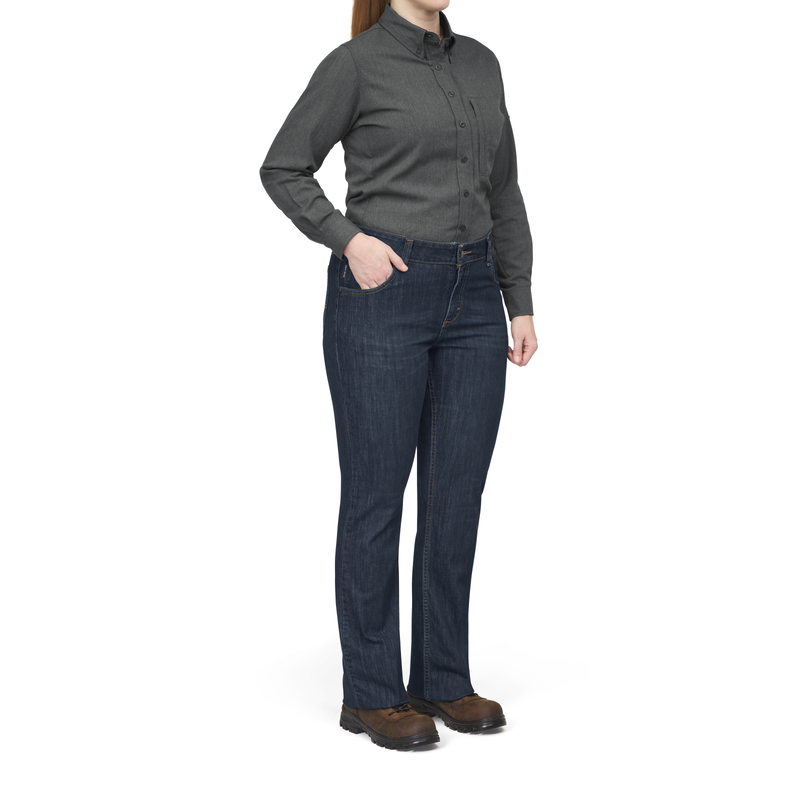 Women's Straight Fit Jean with Stretch image number 11