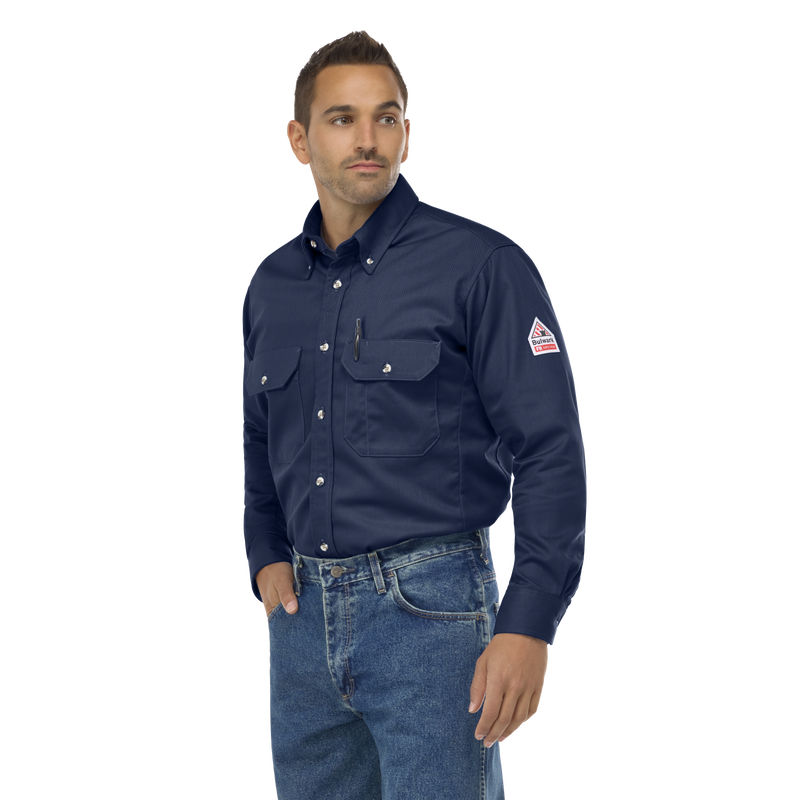 Men's Midweight FR Dress Uniform Shirt image number 3