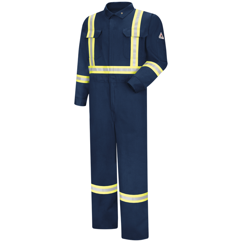 Men's Premium Coverall with Reflective Trim image number 0