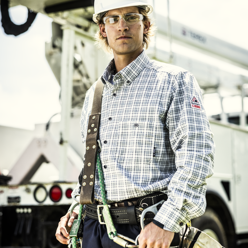 Bulwark FR Flex Knit Button Down Shirt image number 10