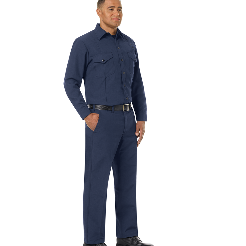 Workrite FR Polo Shirt FT20, Long Sleeve, Fire Station Wear