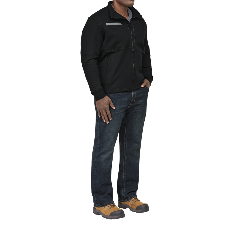 Men's Relaxed Fit Bootcut Jean with Stretch image number 3