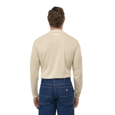 Men's Long Sleeve Lightweight Henley Shirt