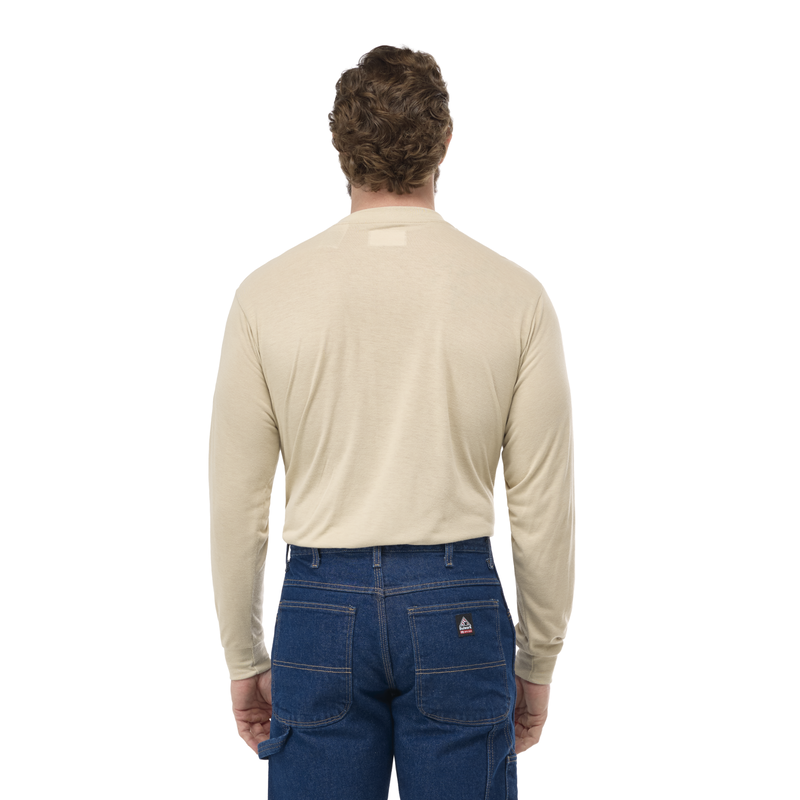 Men's Long Sleeve Lightweight Henley Shirt image number 1