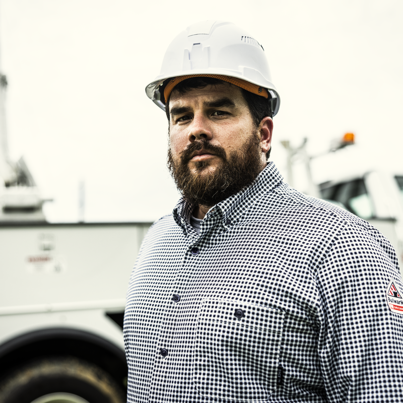 Bulwark FR Flex Knit Button Down Shirt image number 13