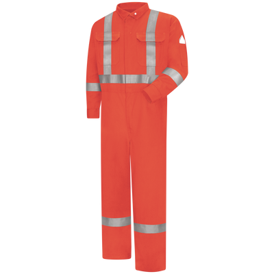 Men's Premium Coverall with Reflective Trim