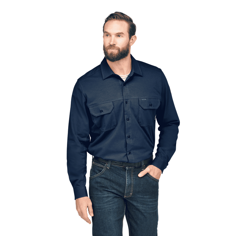 Bulwark FR Flex Knit Button Down Shirt image number 0