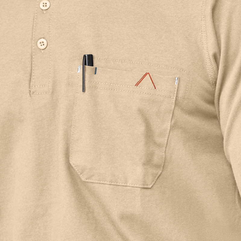 Men's Flex Knit Henley image number 10