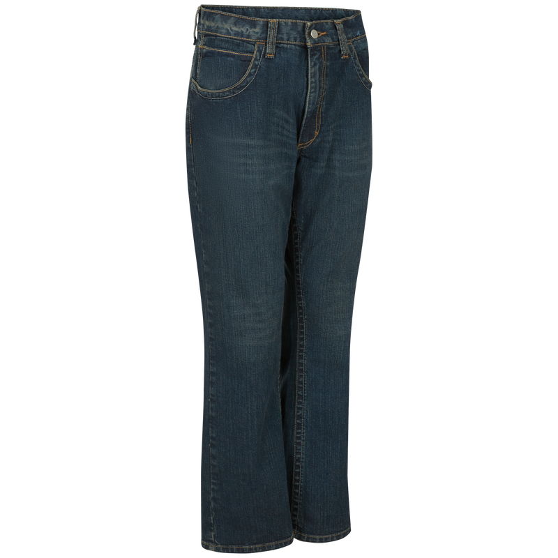 Men's Relaxed Fit Bootcut Jean with Stretch image number 4