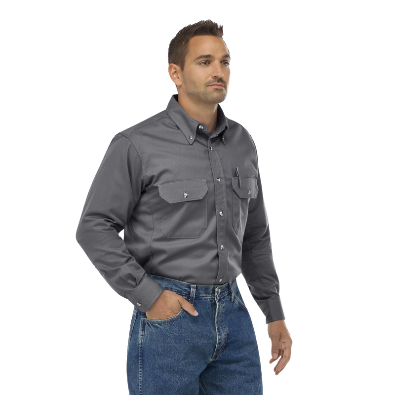 Men's Midweight FR Dress Uniform Shirt image number 2