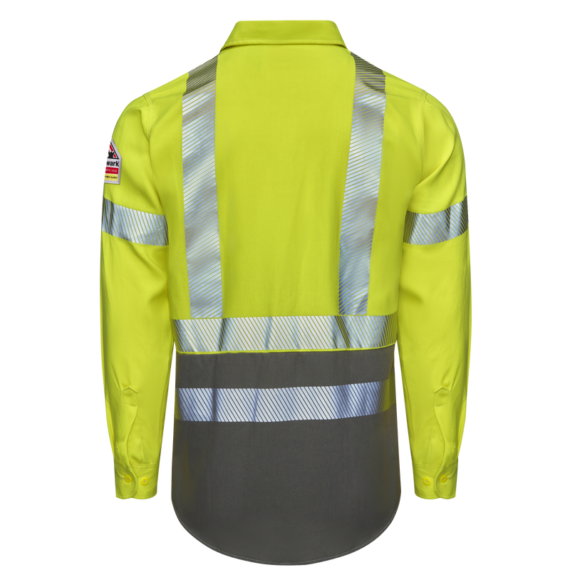 Men's Hi-Visibility Color Block Uniform Shirt image number 1