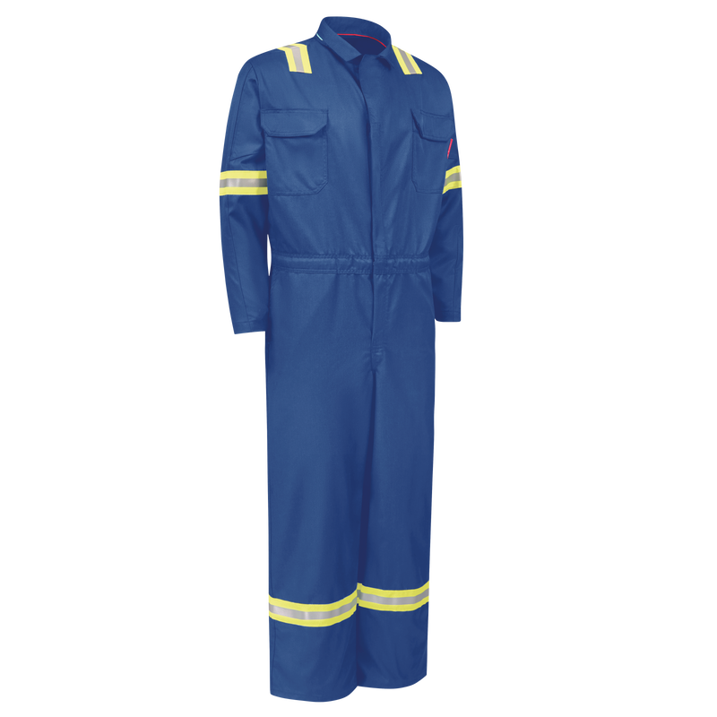iQ Series Men's Midweight Enhanced Visibility Mobility Coverall image number 3