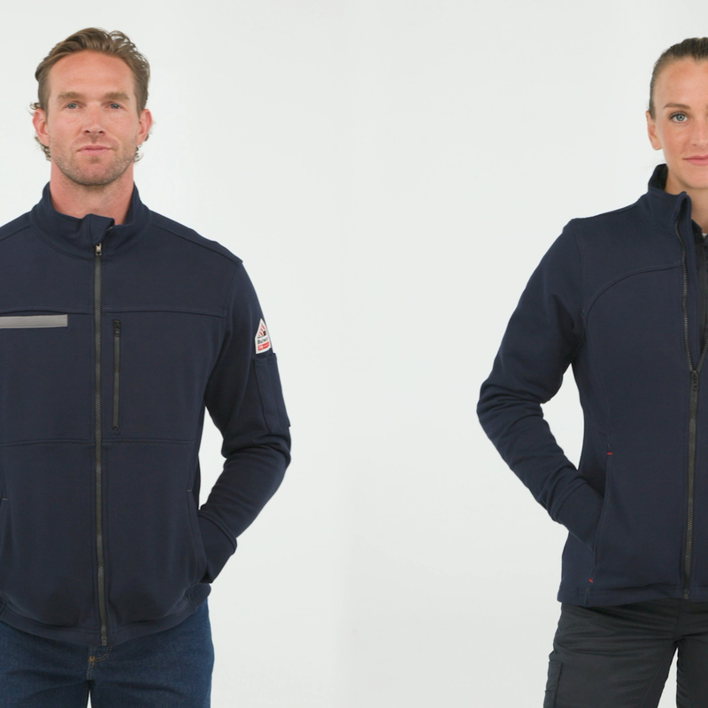 Men's Fleece FR Zip-Up Jacket image number 4