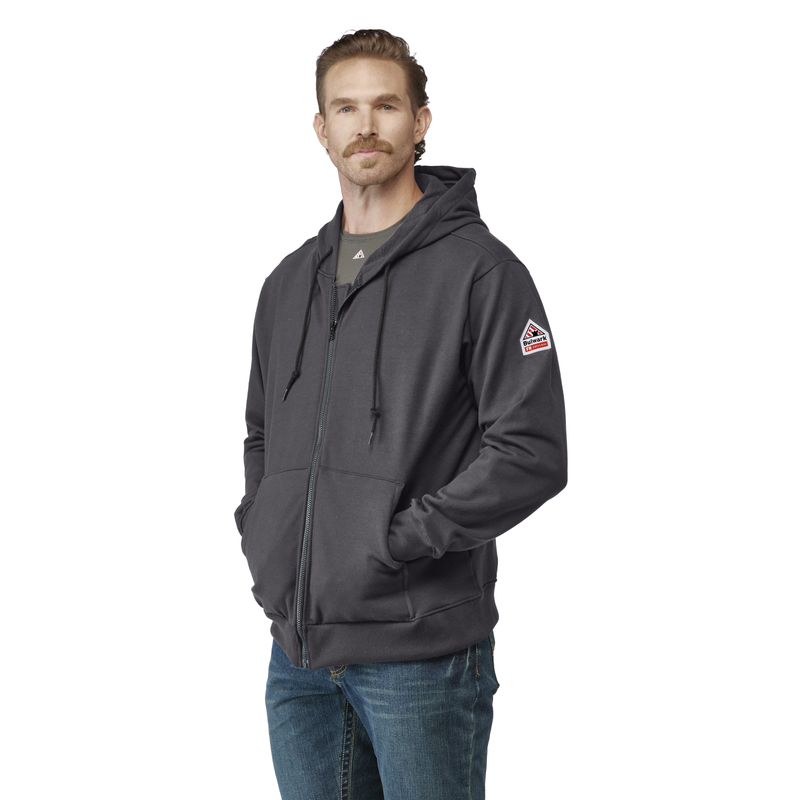 Men's Fleece FR Zip-Front Hooded Sweatshirt image number 2