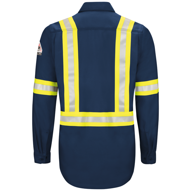 iQ Series® Endurance Men's FR Enhanced Visibility Work Shirt image number 1