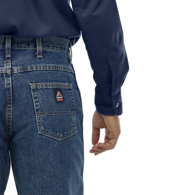 Men's Midweight FR Dress Uniform Shirt image number 7