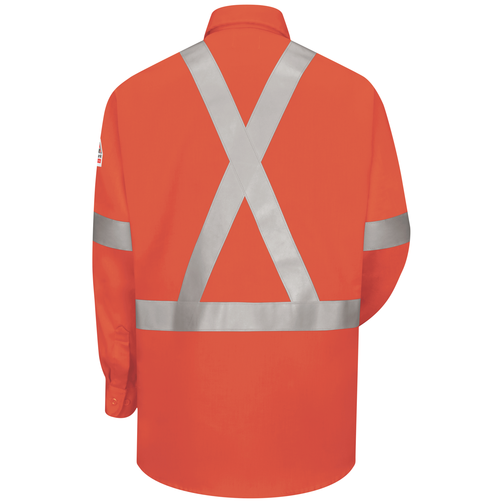 Men's Lightweight FR Enhanced Visibility Uniform Shirt with Reflective