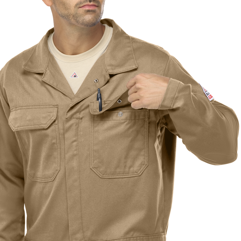 Men's Lightweight Excel FR&reg; ComforTouch&reg; Premium Coverall image number 8